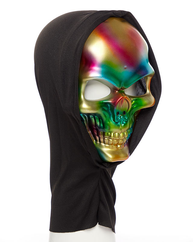 Electroplate Skull Hood