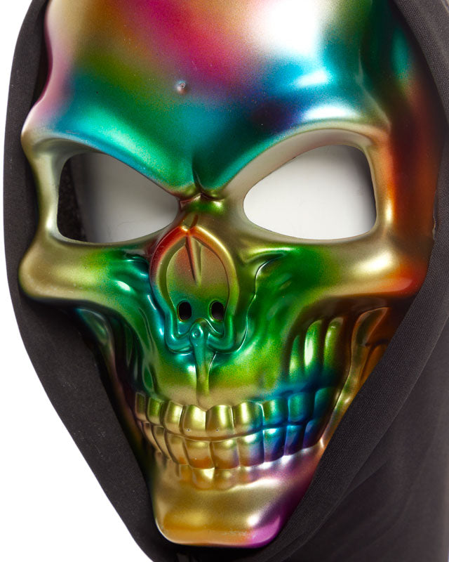 Electroplate Skull Hood