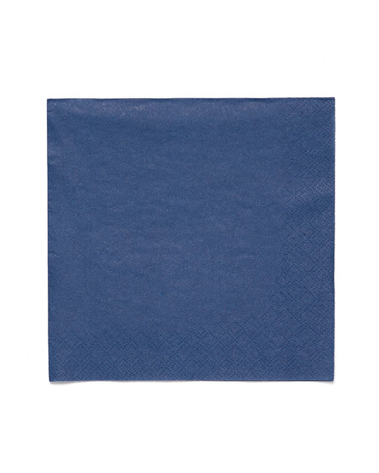 Dark Blue Paper Napkins 3ply - 33cm (20pk)