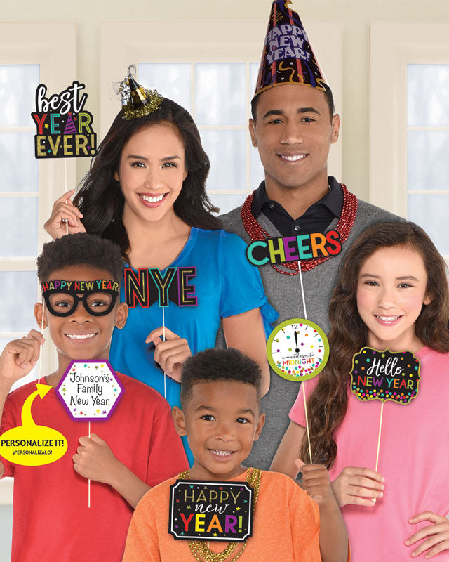 New Years Eve Photo Booth Kits (13pcs)