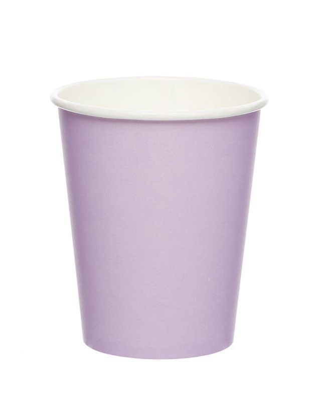 Lavender Paper Cups - 237ml (8pk)