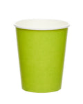 Lime Green Paper Cups - 237ml (8pk) – product image 1