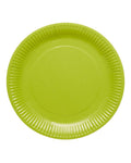 Lime Green Paper Plates - 23cm (8pk)