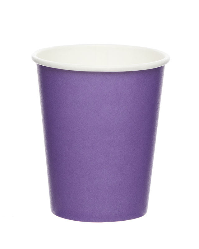 Purple Paper Cups - 237ml (8pk) – product image 1