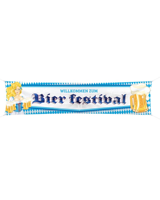 Oktoberfest Garden Banner - 1.8m