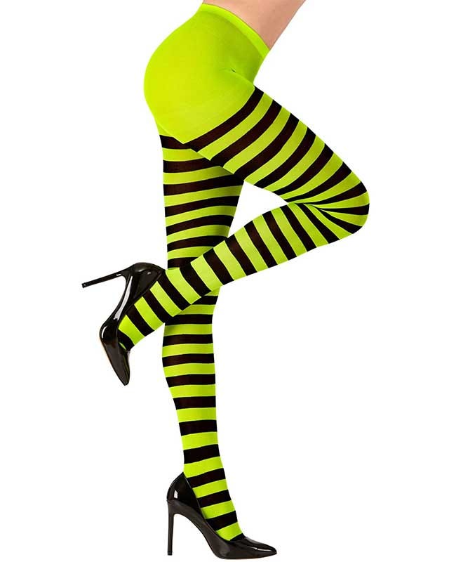 Green & Black Tights - Adult – product image 2