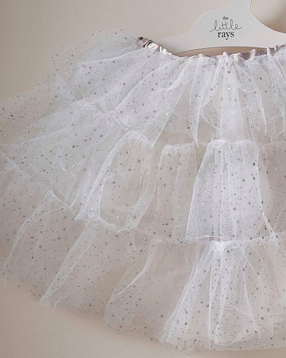 Starlight Silver & White Tutu -3-5 Years