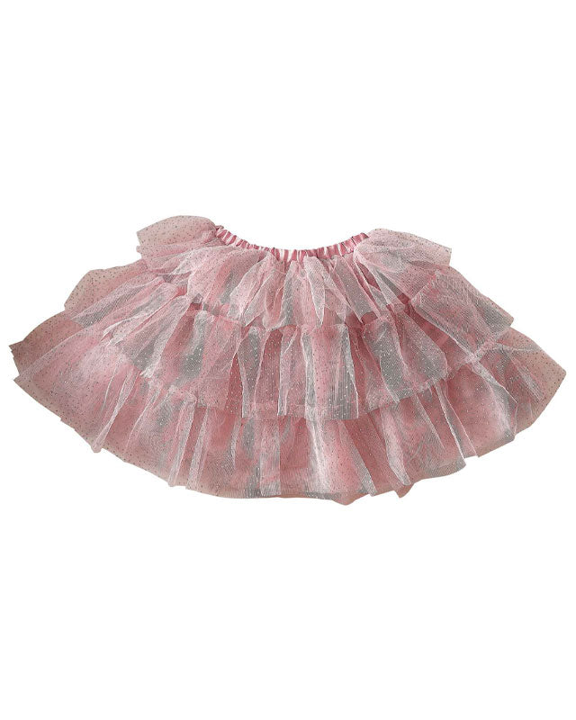 Blush & Silver Tiered Tutu - 5-7 Years – product image 1