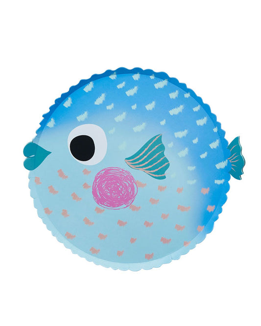 Puffer Fish Paper Plates (8pk)