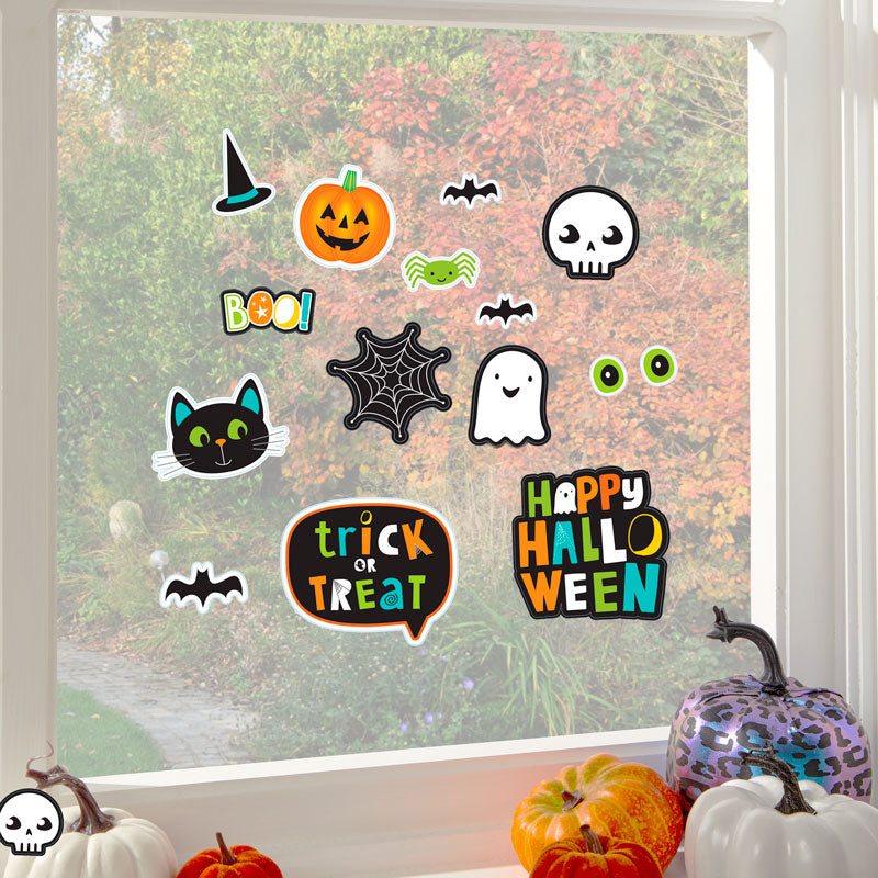 Hallo-ween Friends Window Stickers – product image 1