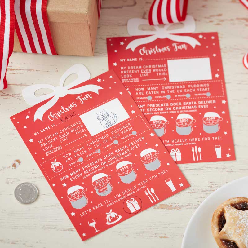 Christmas Scratch Card Game (10pk) – product image 1