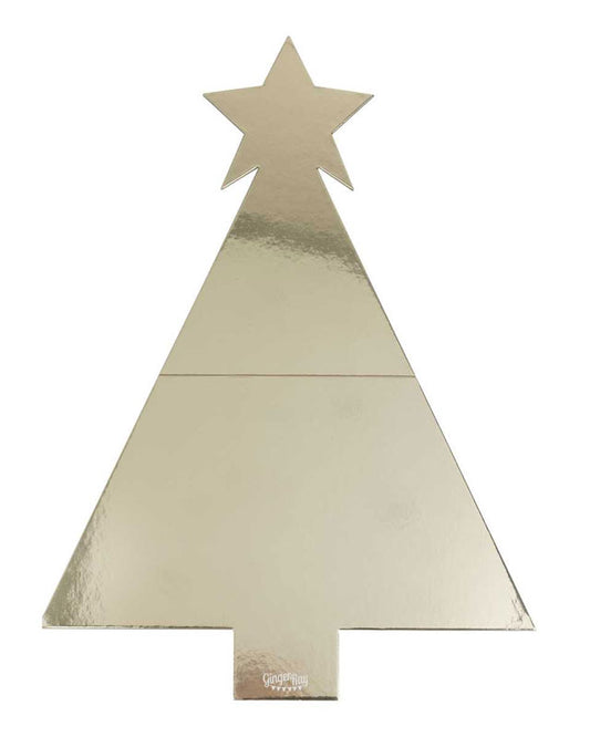 Gold Tree Shaped Grazing Board