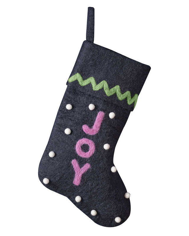 Joy Felt Stocking
