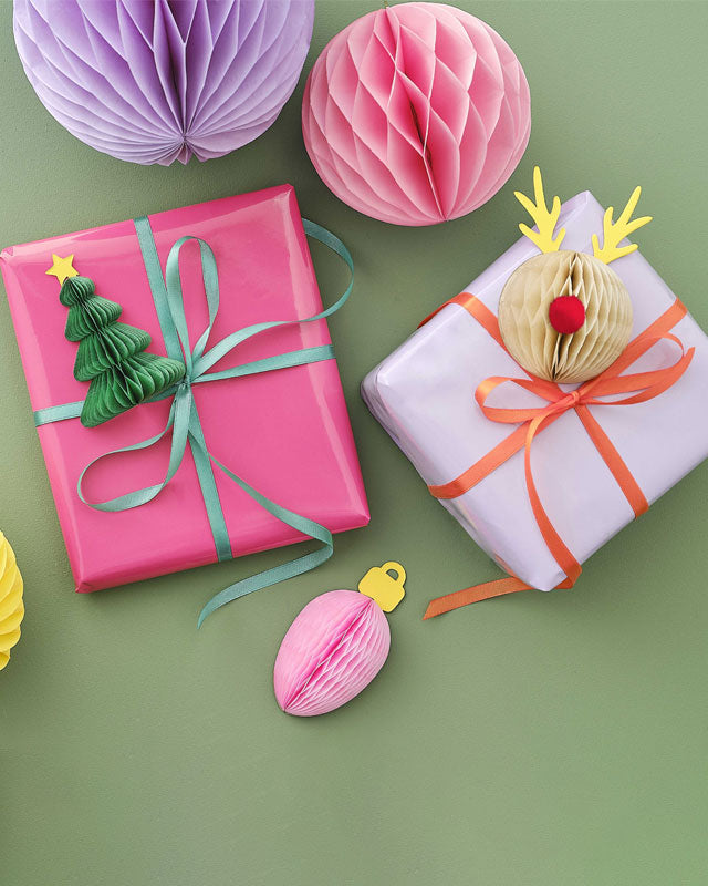 Honeycomb Present Toppers