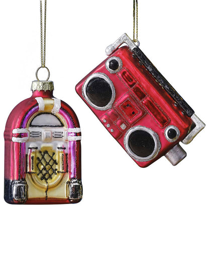 Retro Music Set Tree Decoration