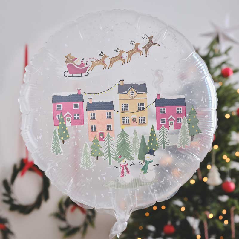 Snowglobe Balloon - 22" Foil – product image 1