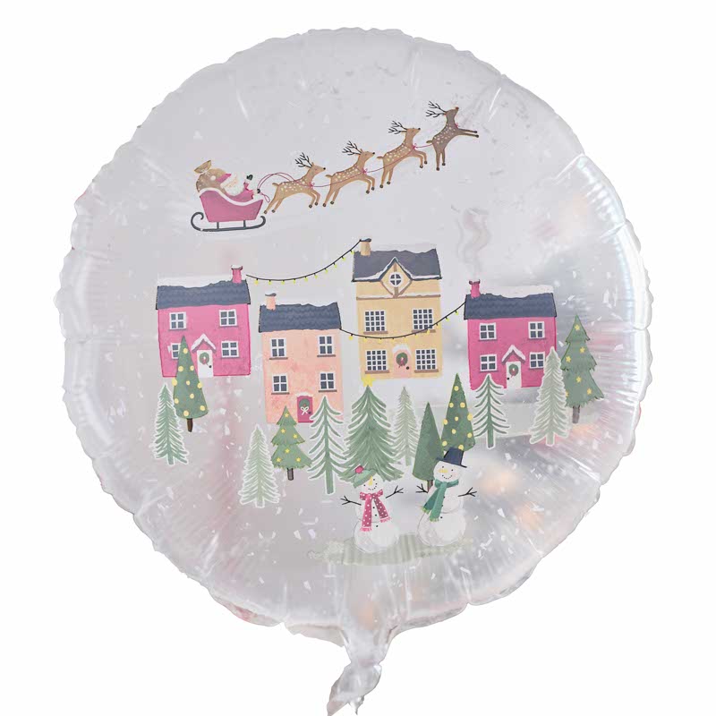 Snowglobe Balloon - 22" Foil – product image 2