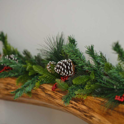 Pine Cones & Berries Foliage Garland - 1.8m