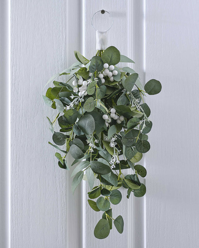 Eucalyptus and White Berry Swag – product image 1