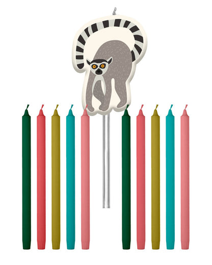 Zoo Party Candle Set (11pk)