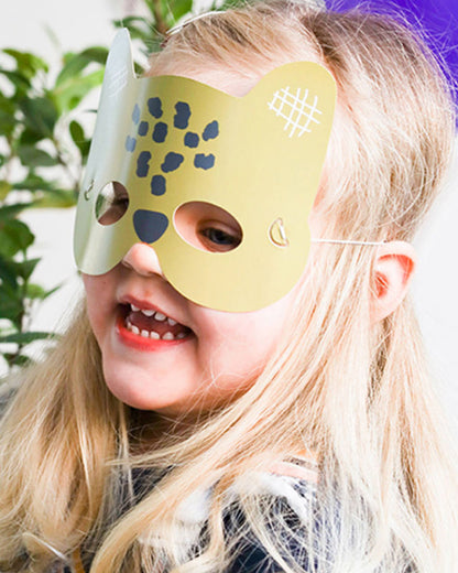 Zoo Party Masks (6pk)