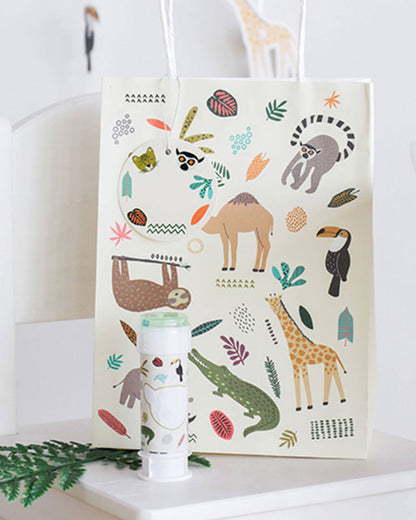 Zoo Party Paper Party Bags (6pk)