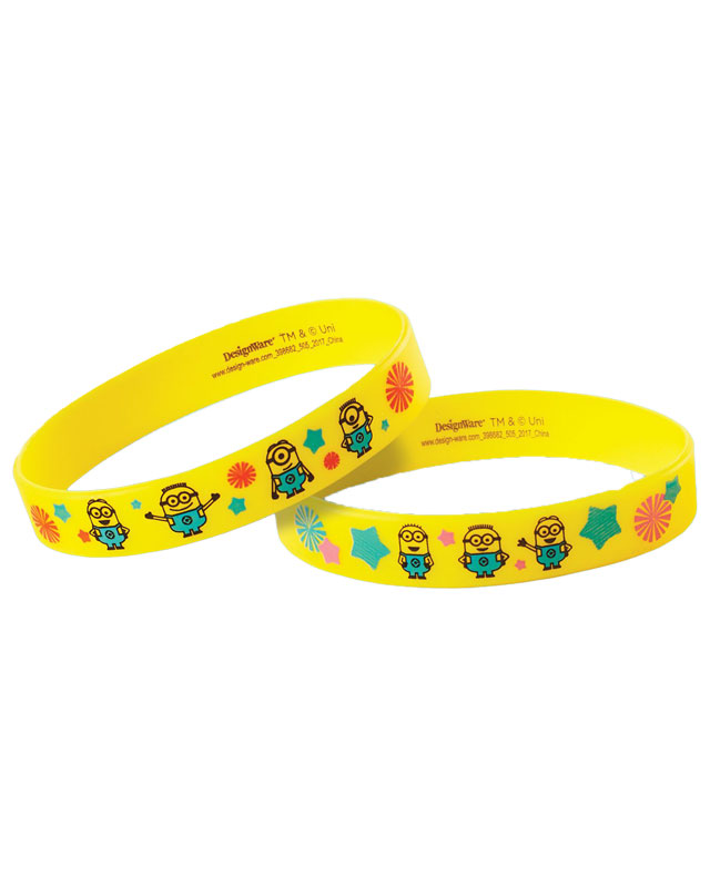 Minions Rubber Bracelets (6pk)