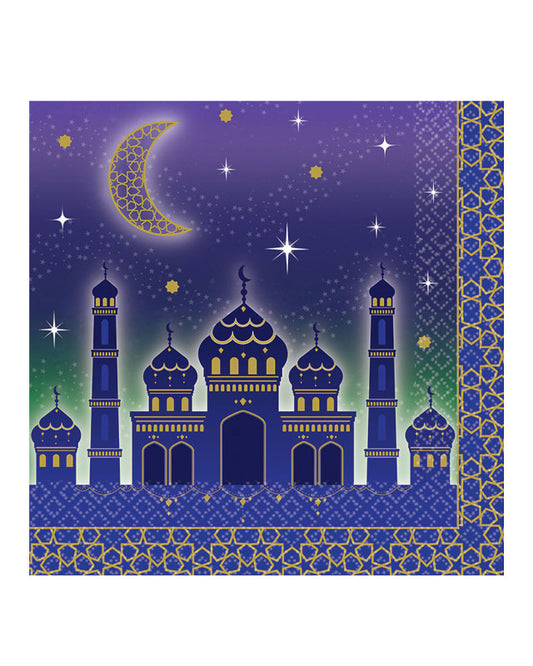 Eid Paper Napkins - 33cm (16pk)