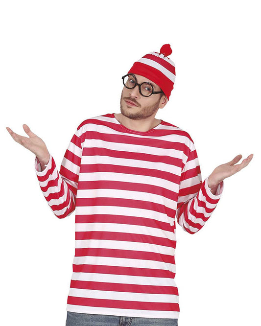 Red & White Striped Instant Kit - Adult