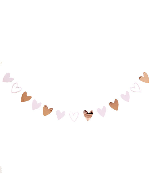 Open Hearts String Bunting - 2m – product image 1