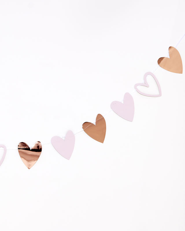 Open Hearts String Bunting - 2m – product image 2
