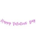 Pink Metallic "Happy Valentine's / Galentines Day' Banner - 2m – product image 1