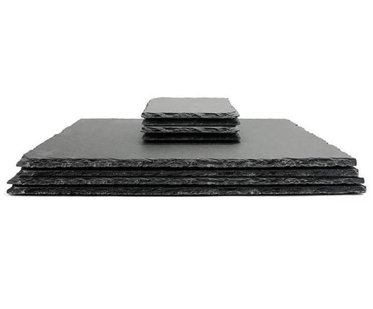 Natural Slate Placemats & Coasters - 8pc | M&W	