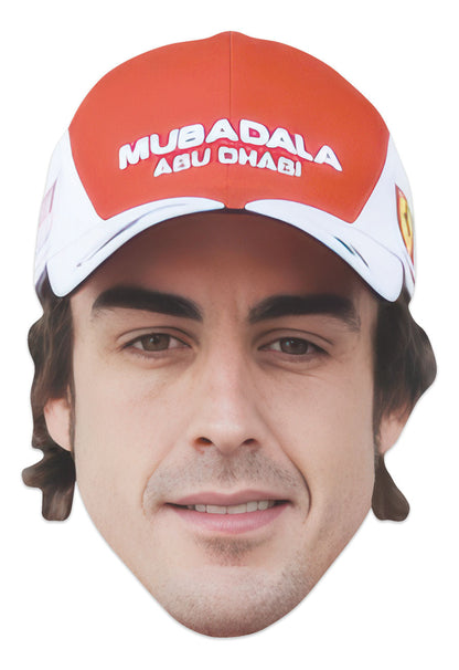 CM280 Fernando Alonso Cardboard Face Mask