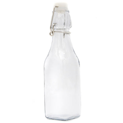Clip Top Preserve Airtight Glass Kitchen Bottles 250ml - Set of 6 | M&W	