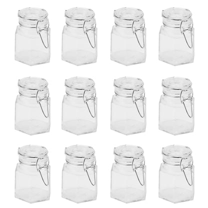 Hexagonal Spice Jars - Set of 12 | M&W	