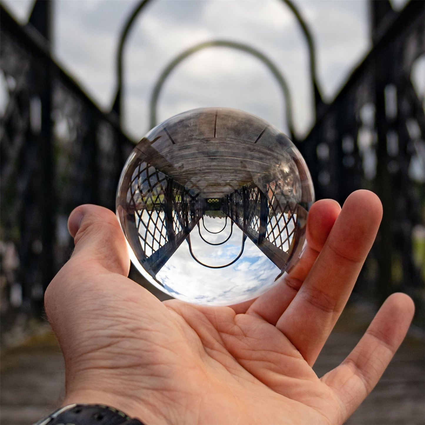 K9 Clear Crystal Ball For Photography 80mm | M&W	