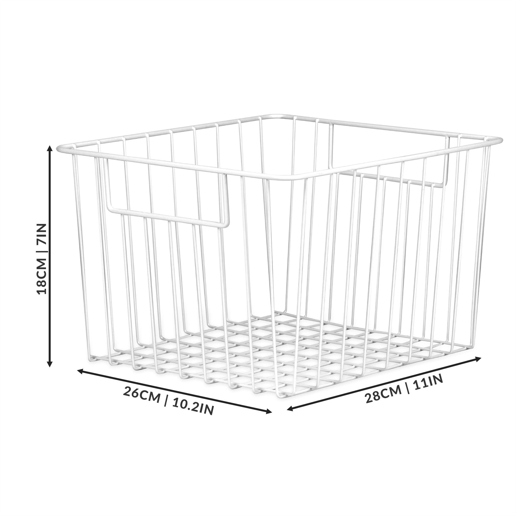 Mesh Storage Baskets - Pack of 2 | M&W	