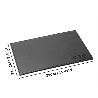 Faux Leather Placemats & Coaster Table Set - 12 Piece | M&W	