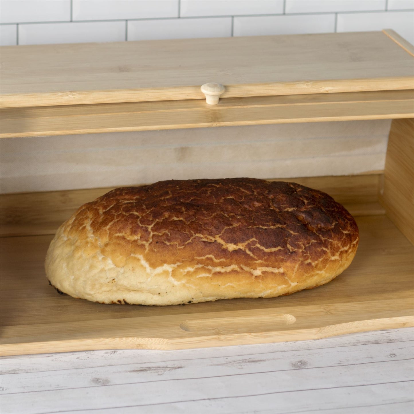 Bamboo Bread Bin | M&W	