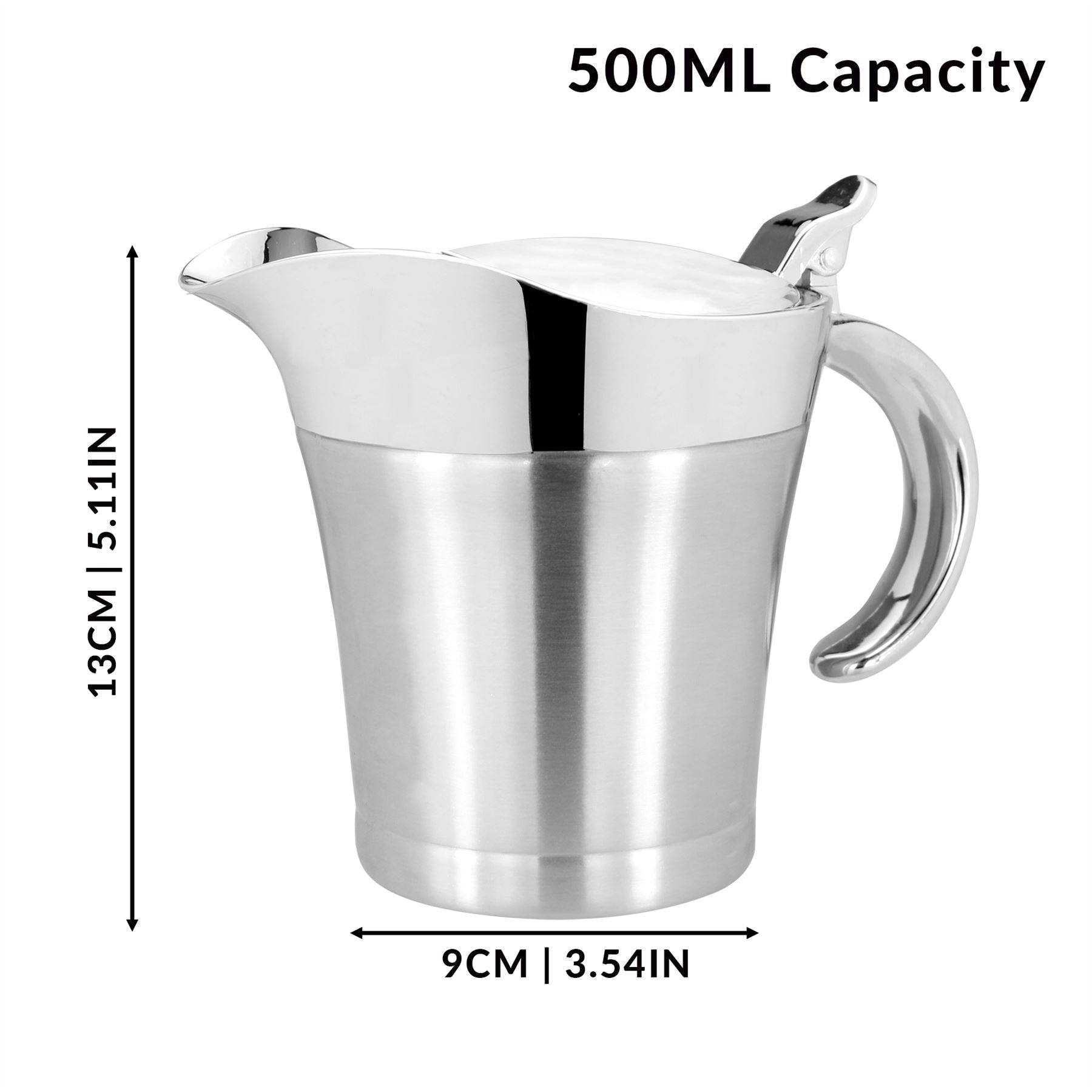 Stainless Steel Gravy Boat - 500ml | M&W	
