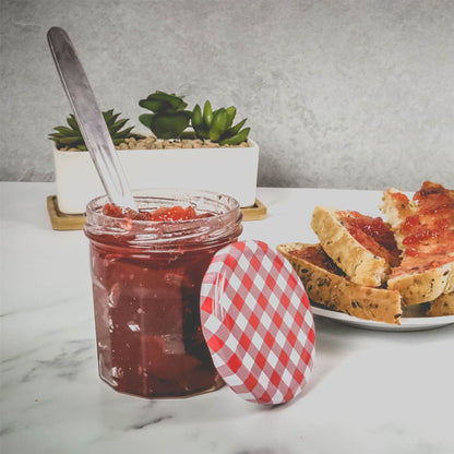 Wide Mouth Glass Jam Jars - Set of 12 | M&W	