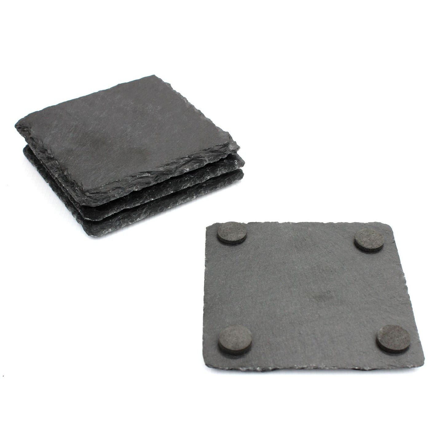 Natural Slate Placemats & Coasters - 8pc | M&W	