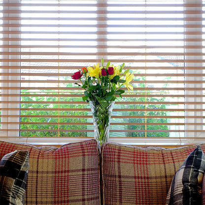 Crystal Glass Short Flower Vase | M&W	