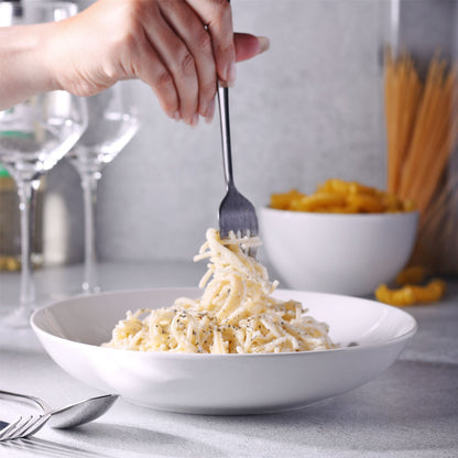Porcelain Pasta Bowls - Set of 4 | M&W	