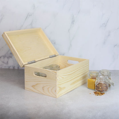Wooden Storage Box | Pukkr	