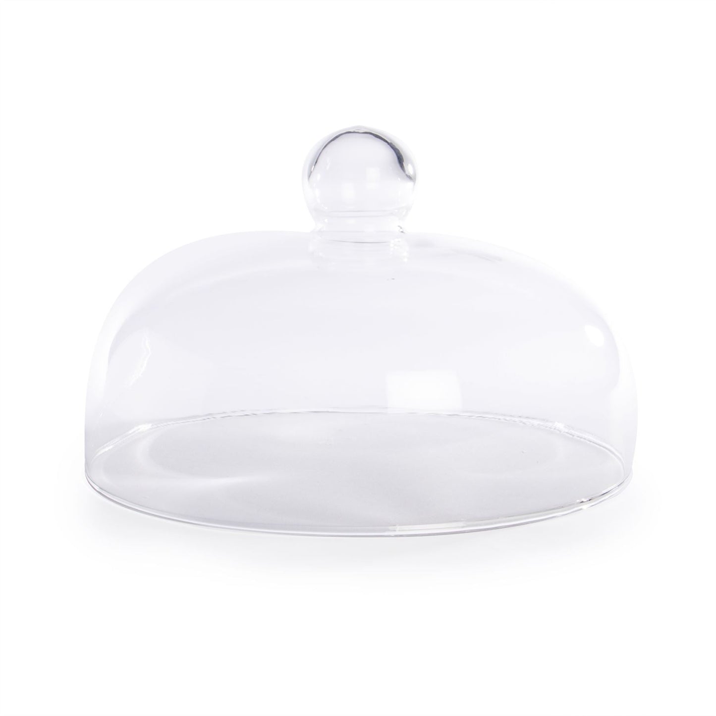 Ceramic Cake Stand with Glass Cover | M&W	
