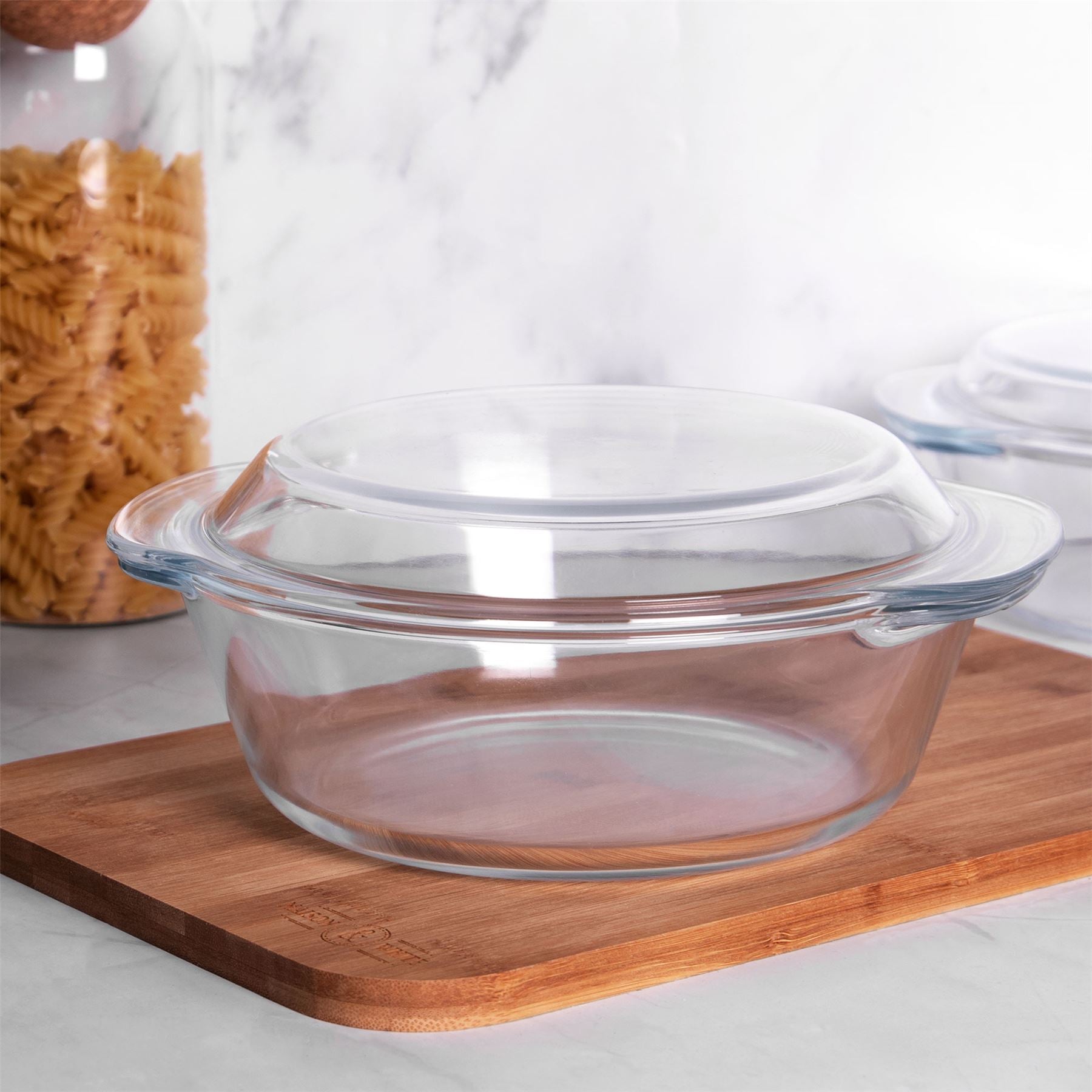 Glass Cooking Dishes - Set of 3 | M&W	