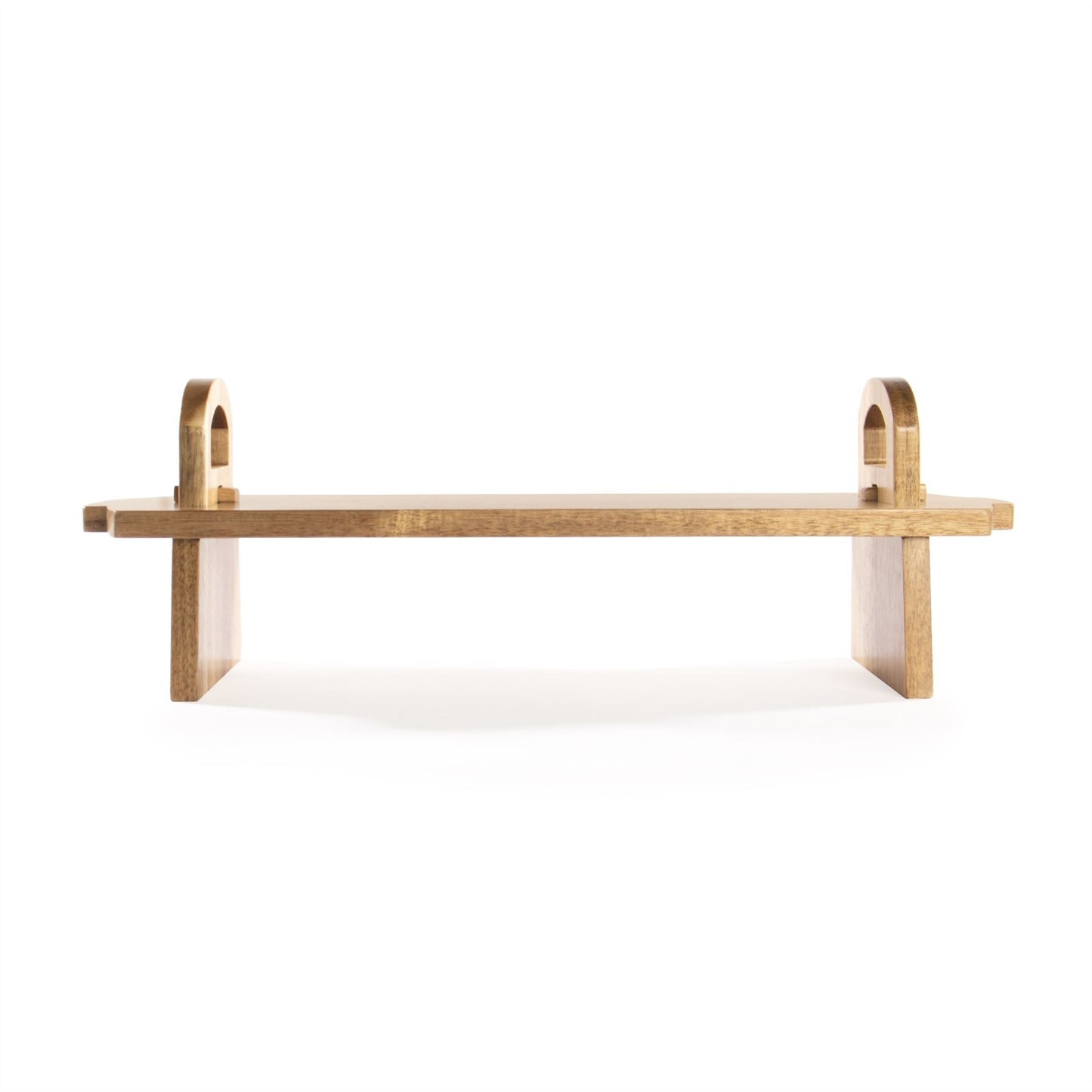 Acacia Wood Raised Serving Platter | M&W	