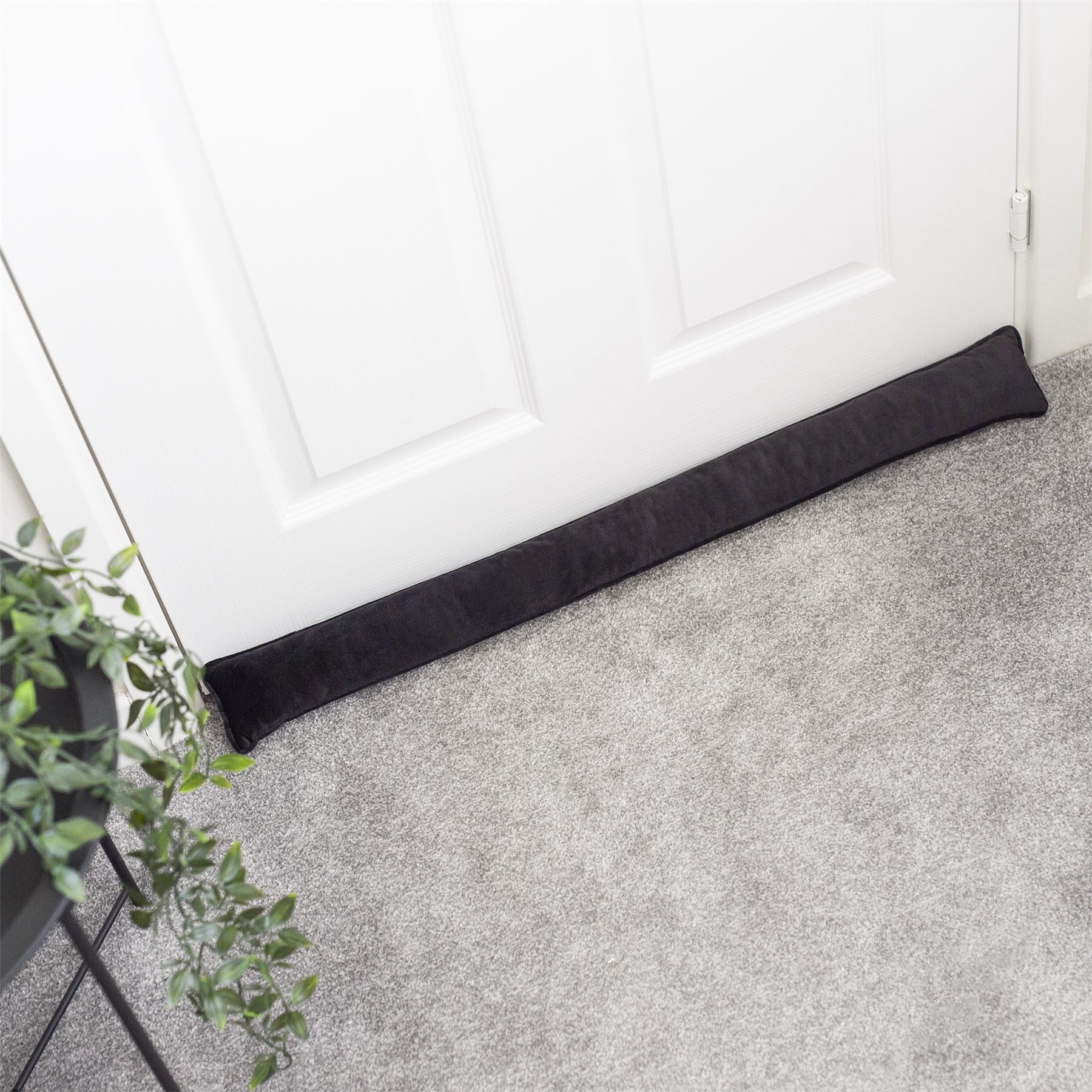 Draught Excluders - Set of 2 Black | Pukkr	